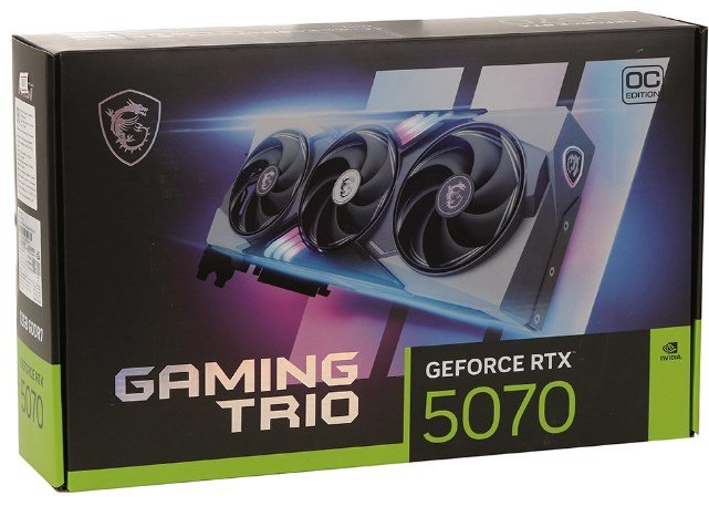 Видеокарта MSI RTX 5070 Gaming Trio OC 12 Гб