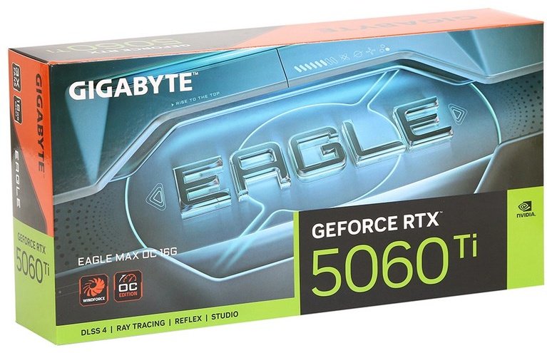 Видеокарта GIGABYTE RTX 5060 Ti Eagle Max OC 16 Гб купить,NaN