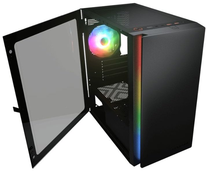 Корпус COUGAR Purity RGB CGR-5PC4B-RGB черный