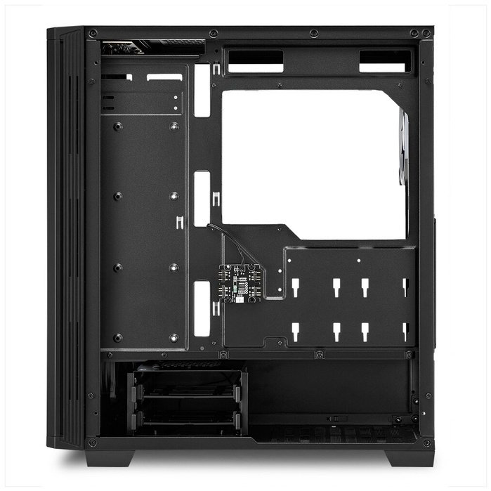 Корпус Sharkoon RGB LIT 100 черный купить,43490