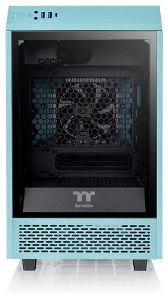 Корпус Thermaltake The Tower 100 CA-1R3-00SBWN-00 бирюзовый купить,NaN