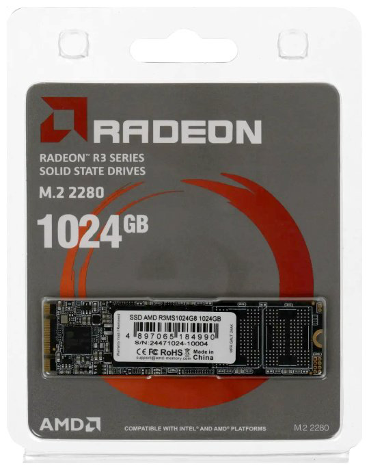 SSD AMD R3MS1024G8 1024 Гб купить,NaN