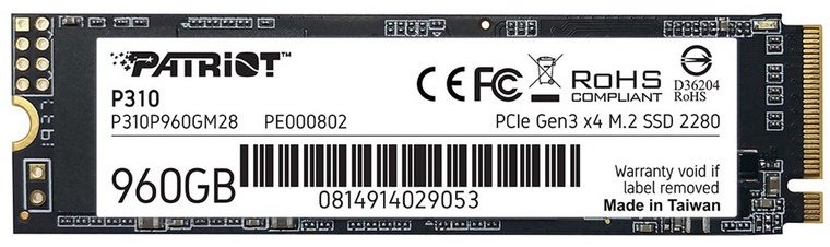 SSD Patriot P310P960GM28 960 Гб
