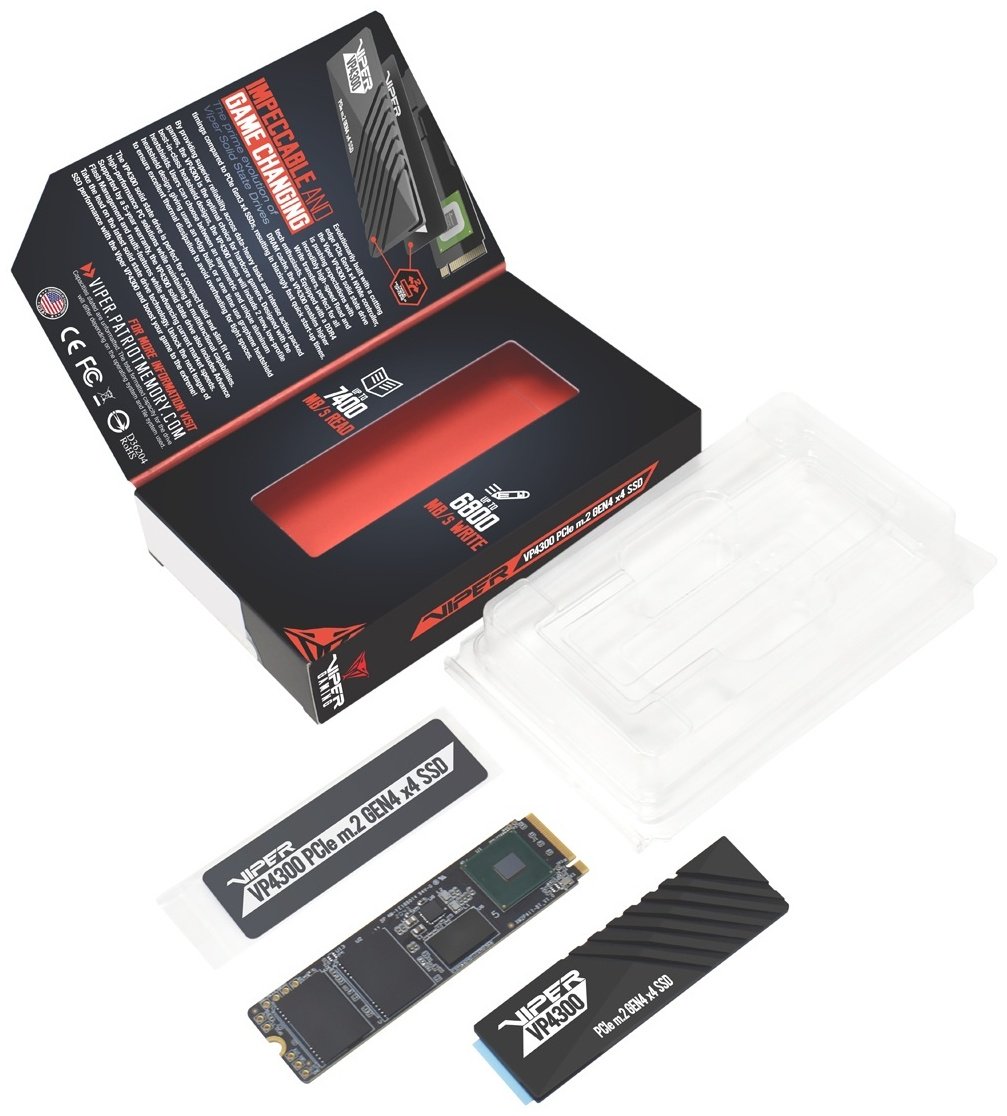 SSD Patriot VP4300-1TBM28H 1000 ГБ