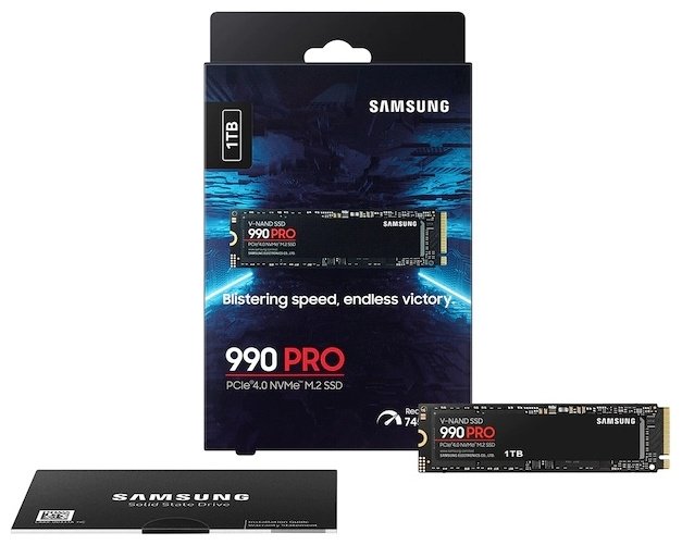 SSD Samsung 990 Pro MZ-V9P1T0B 1000 ГБ купить,NaN