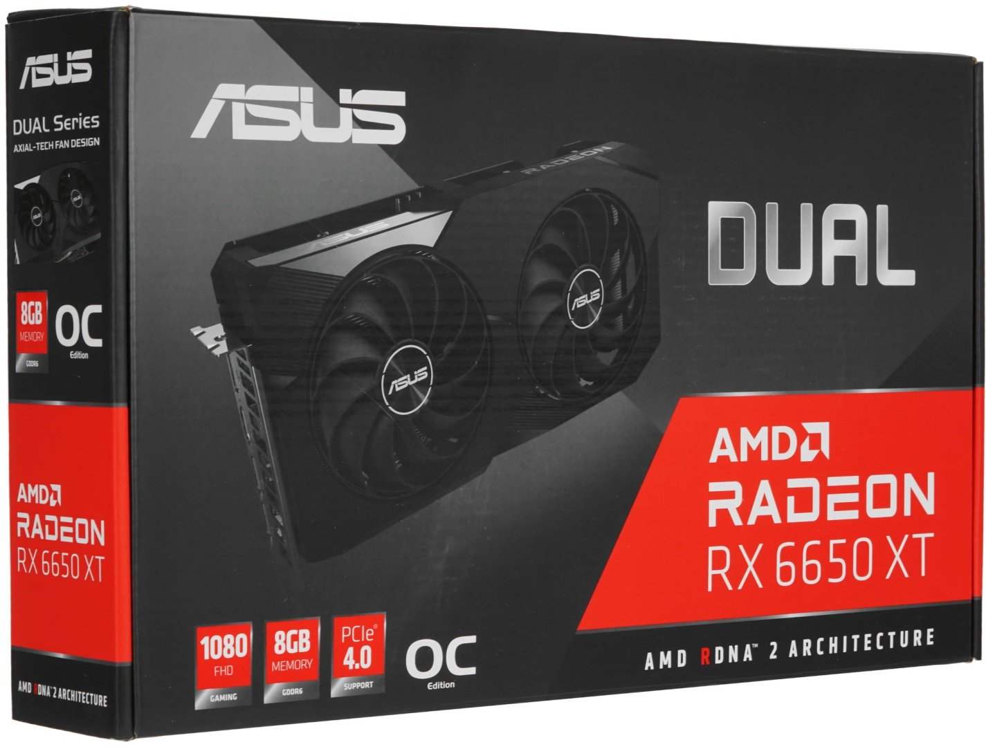 Видеокарта ASUS RX 6650 XT Dual OC Edition 8 ГБ - ForteMarket Видеокарта ASUS RX 6650 XT Dual OC Edition 8 ГБ купить,297950