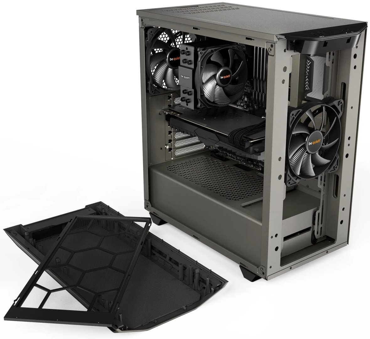 Корпус be quiet! Pure Base 500 Window серый купить,54990