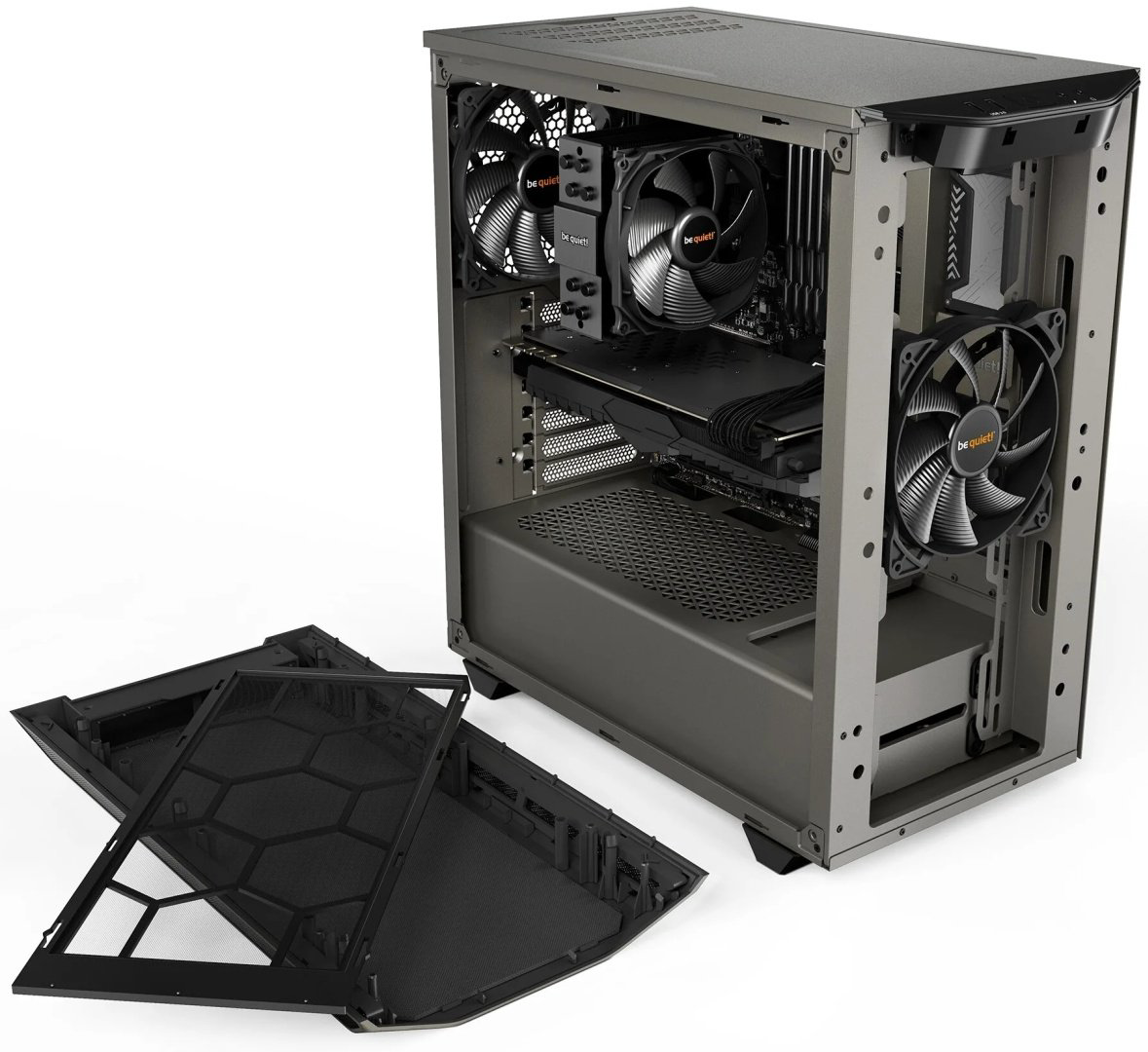 Корпус be quiet! Pure Base 500 Window серый купить,54990