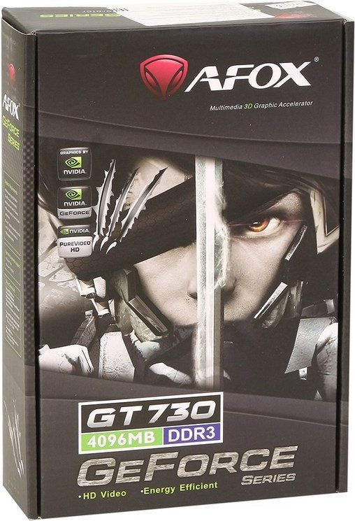 Видеокарта AFOX GT 730 (AF730-4096D3L6) 4 Гб