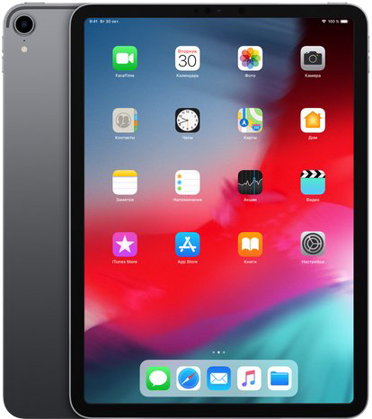 Планшет Apple iPad Pro 11 2018 256Gb Wi-Fi + Сellular Space Gray купить,NaN