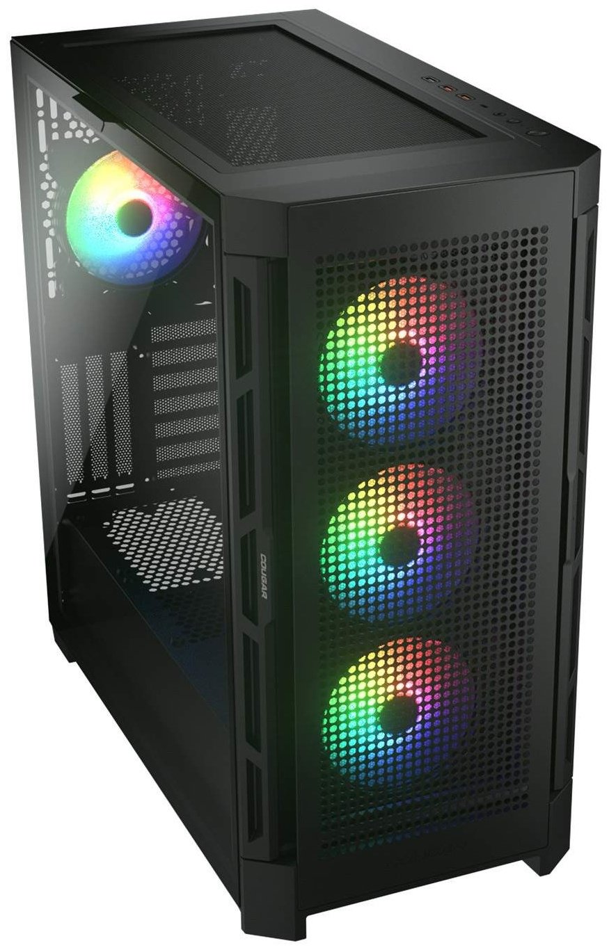 Корпус COUGAR Duoface Pro RGB CGR-5AD1B-RGB черный