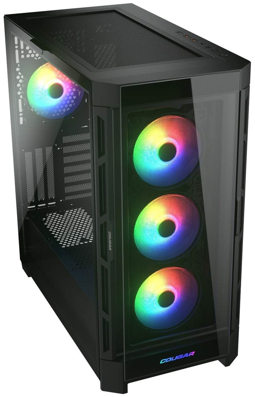 Корпус COUGAR Duoface Pro RGB CGR-5AD1B-RGB черный