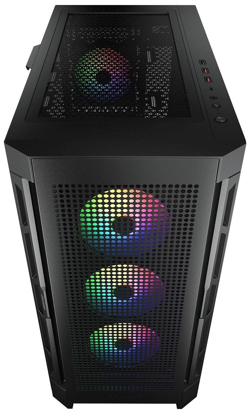 Корпус COUGAR Duoface Pro RGB CGR-5AD1B-RGB черный купить,NaN
