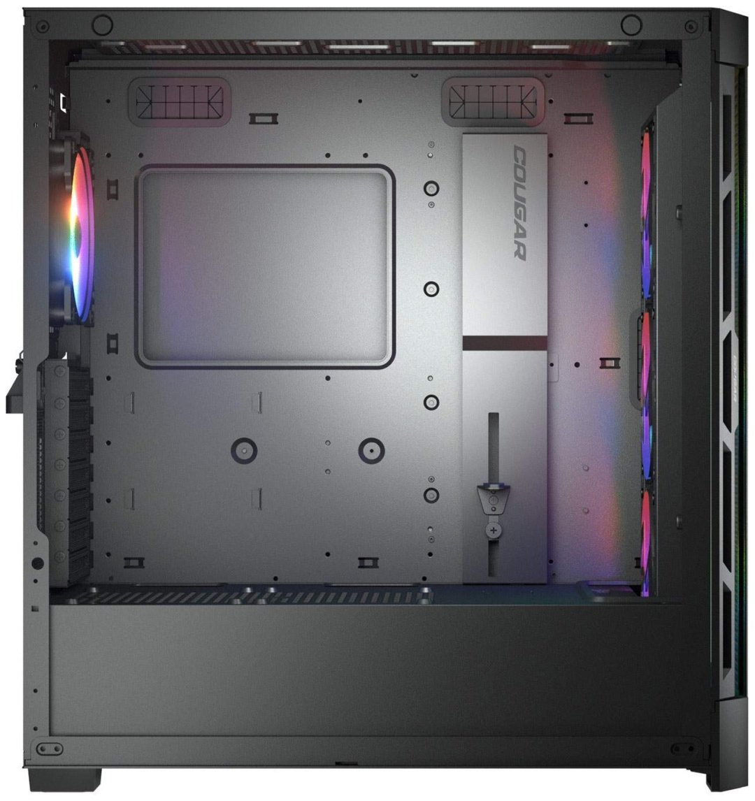 Корпус COUGAR Duoface Pro RGB CGR-5AD1B-RGB черный купить,NaN