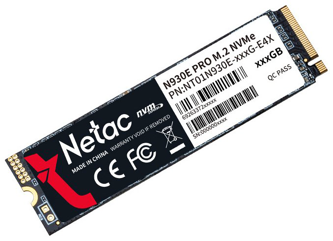 SSD Netac NT01N930E-256GB-E4X 256 Гб купить,33750