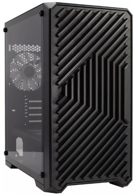 Корпус 1STPLAYER Trilobite T5 (T5-BK-4F2C3) черный купить,NaN