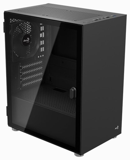 Корпус AeroCool CS-111-G-BK-V1 черный купить,18900