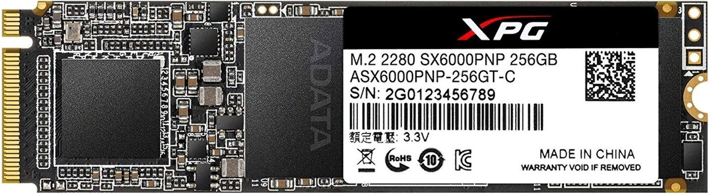 SSD ADATA XPG SX6000 Pro ASX6000PNP-256GT-C 256 Гб купить,NaN