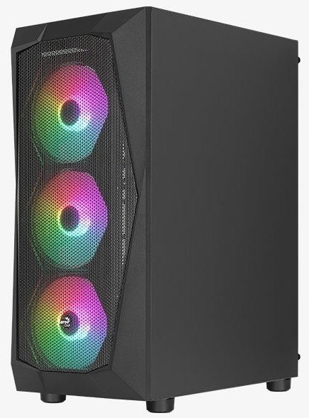 Корпус AeroCool Falcon Falcon-G-BK-v1 черный купить,NaN