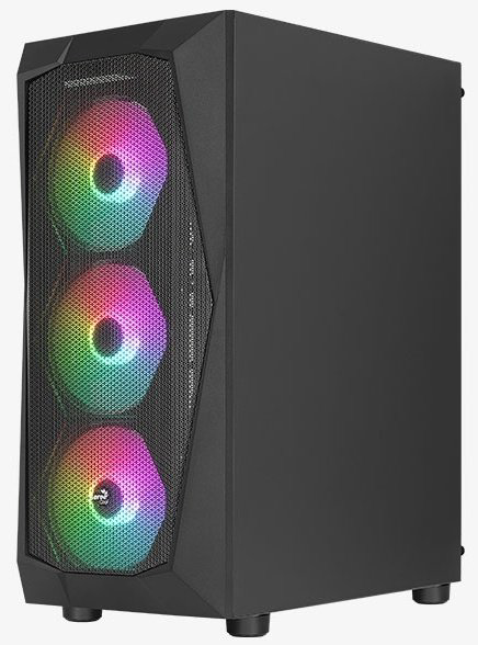 Корпус AeroCool Falcon Falcon-G-BK-v1 черный купить,NaN