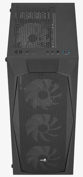 Корпус AeroCool Falcon Falcon-G-BK-v1 черный купить,NaN