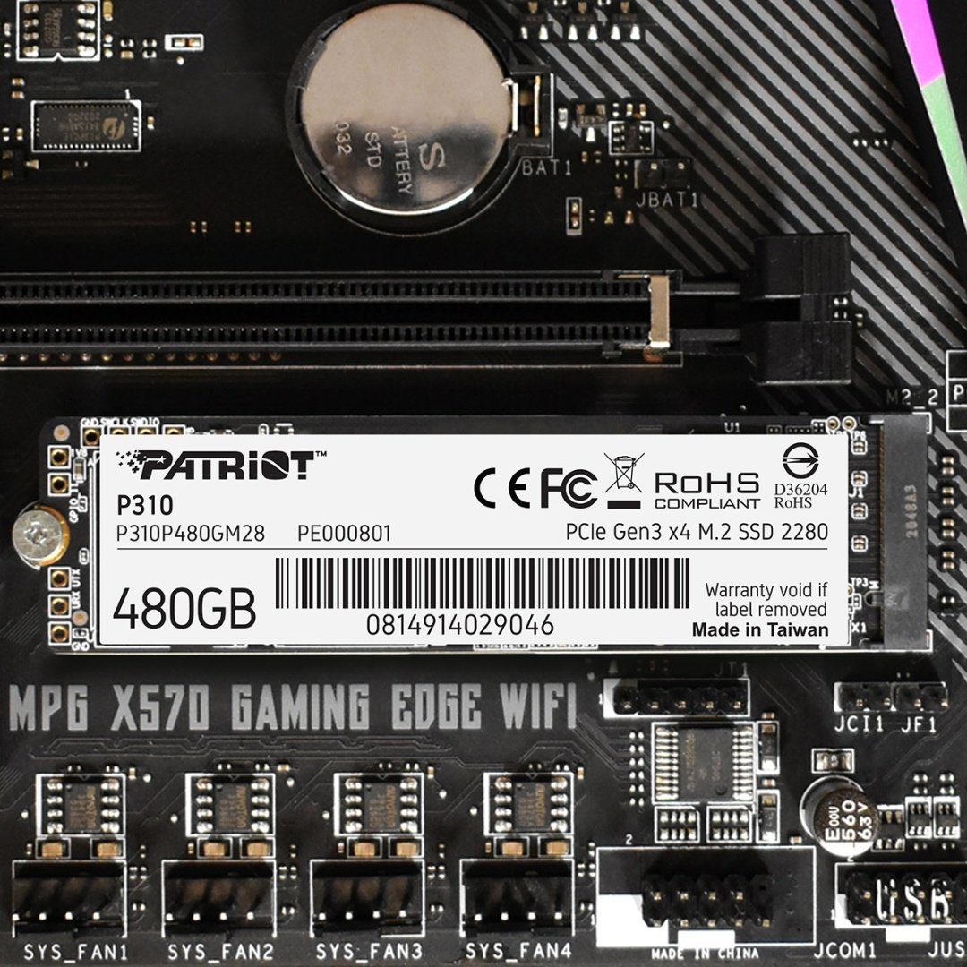 SSD Patriot P310P480GM28 480 ГБ купить,NaN