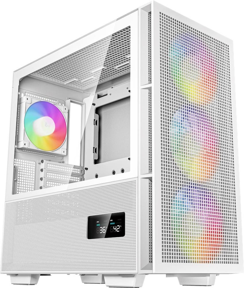 Корпус Deepcool CH560 DIGITAL белый купить,NaN