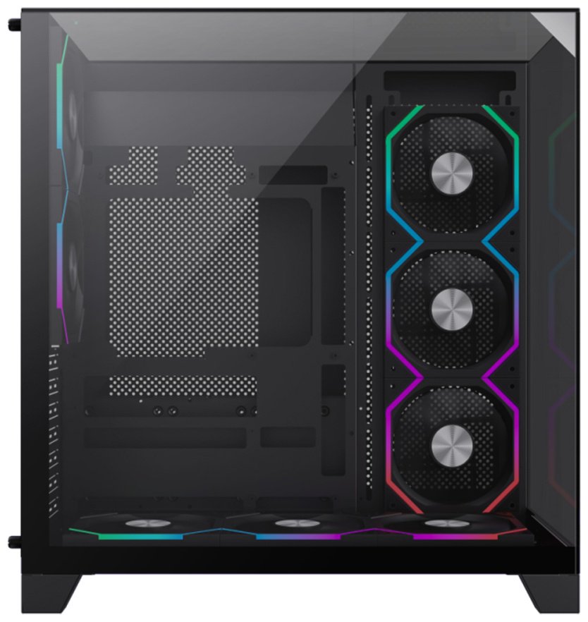 Корпус Game Max Infinity Pro BK Black без Б/П черный купить,NaN