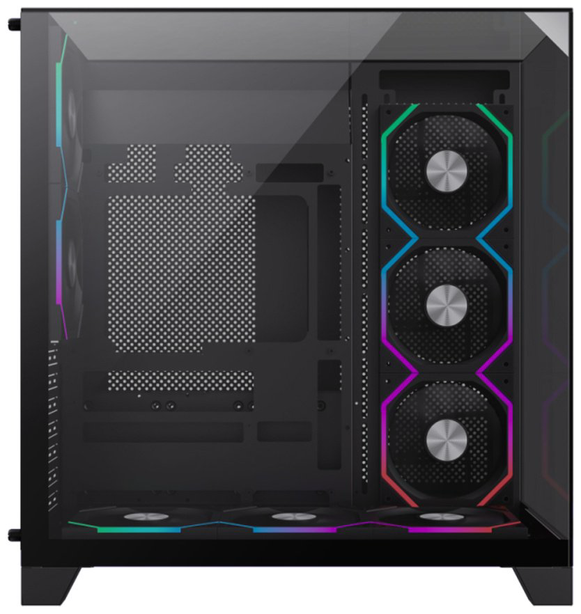 Корпус Game Max Infinity Pro BK Black без Б/П черный купить,NaN