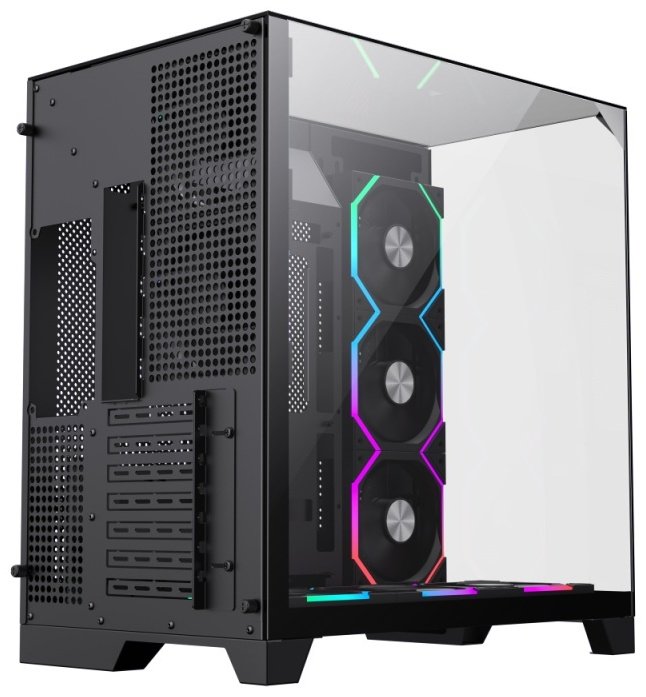 Корпус Game Max Infinity Pro BK Black без Б/П черный купить,NaN