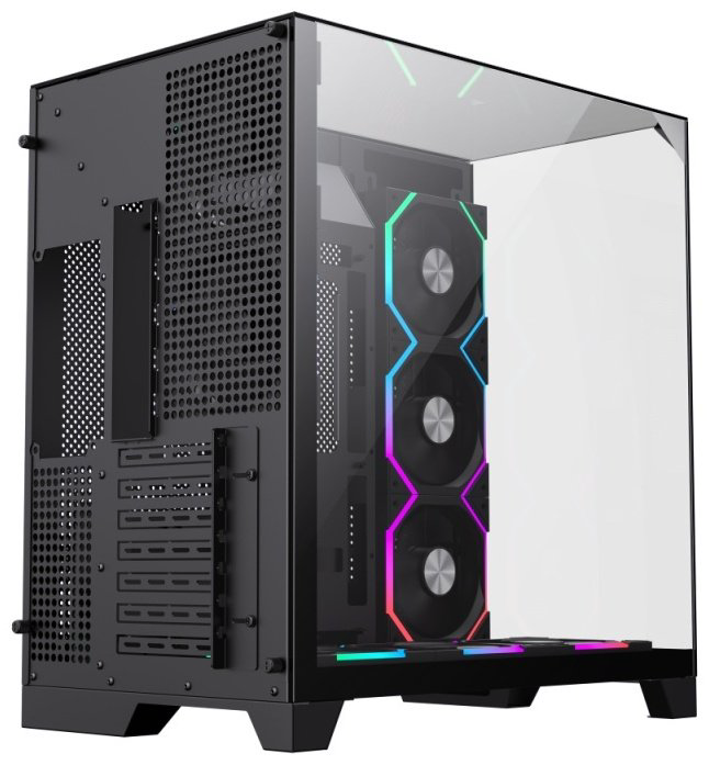 Корпус Game Max Infinity Pro BK Black без Б/П черный купить,NaN