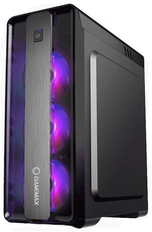Корпус Game Max MoonLight FRGB черный - ForteMarket Корпус Game Max MoonLight FRGB черный купить,27990
