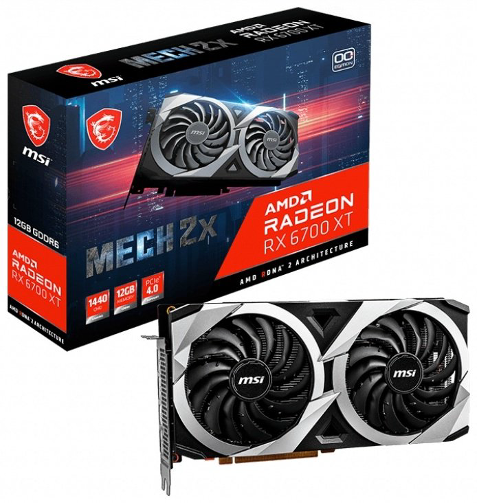 Видеокарта MSI RX 6700 XT MECH 2X 12G OC 12 ГБ - ForteMarket Видеокарта MSI RX 6700 XT MECH 2X 12G OC 12 ГБ купить,472630