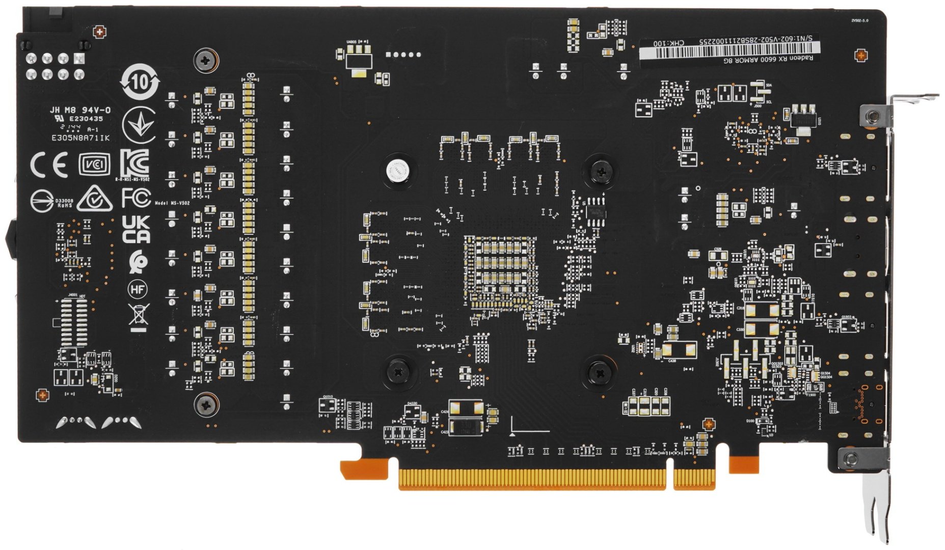 Видеокарта MSI RX 6600 ARMOR 8 ГБ