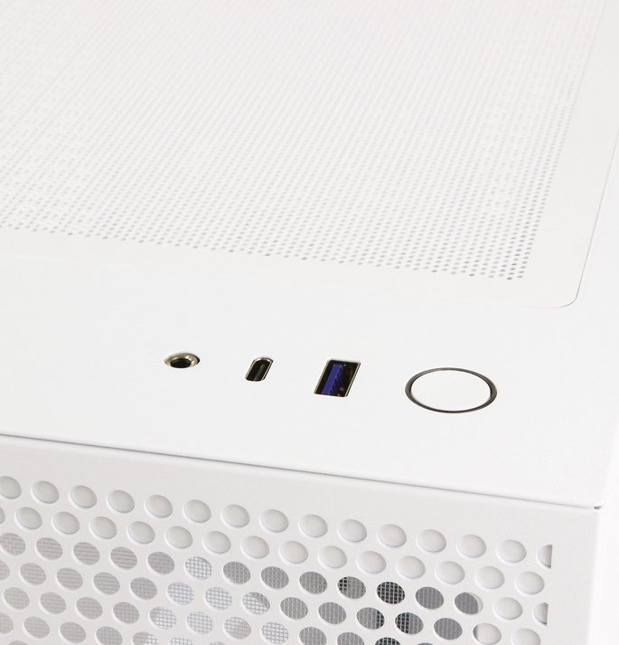 Корпус NZXT H5 Flow RGB CC-H51FW-R1 белый купить,NaN