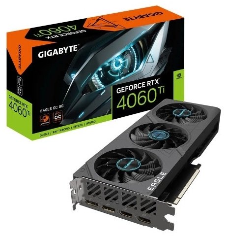 Видеокарта GIGABYTE GeForce RTX 4060 Ti Eagle OC GV-N406TEAGLE OC-8GD 8 ГБ - ForteMarket Видеокарта GIGABYTE GeForce RTX 4060 Ti Eagle OC GV-N406TEAGLE OC-8GD 8 ГБ купить,NaN