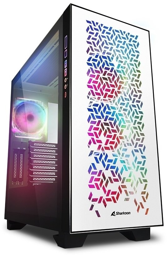 Корпус Sharkoon Elite Shark CA300H RGB белый - ForteMarket Корпус Sharkoon Elite Shark CA300H RGB белый купить,103990