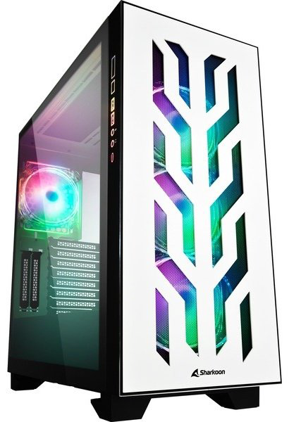 Корпус Sharkoon ELITE SHARK CA300T White Edition белый - ForteMarket Корпус Sharkoon ELITE SHARK CA300T White Edition белый купить,102700