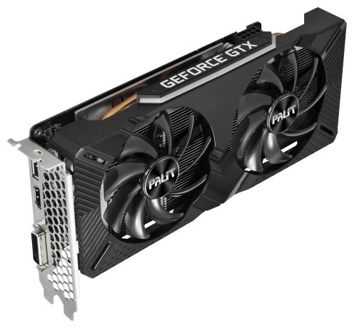 Видеокарта Palit GeForce GTX 1660 Dual NE51660018J9-1161C 6GB купить,237250