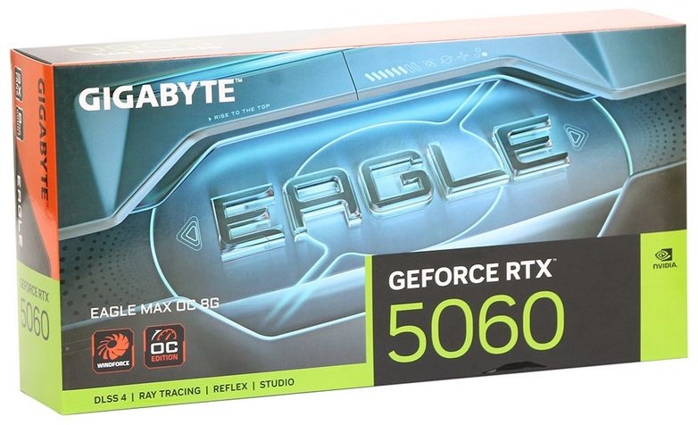 Видеокарта GIGABYTE RTX 5060 Eagle Max OC (GV-N5060EAGLEMAX OC-8GD) 8 Гб купить,NaN
