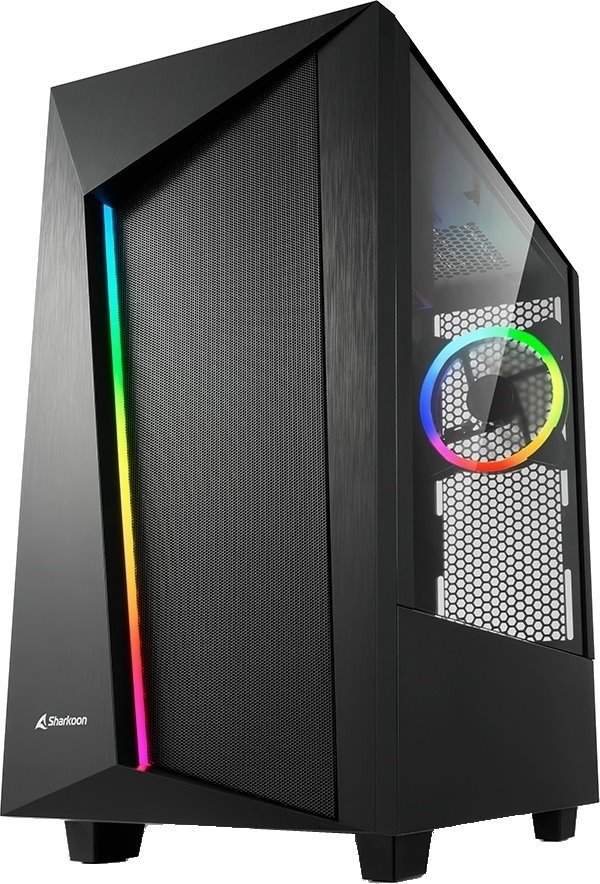 Корпус Sharkoon REV100 RGB черный купить,44990