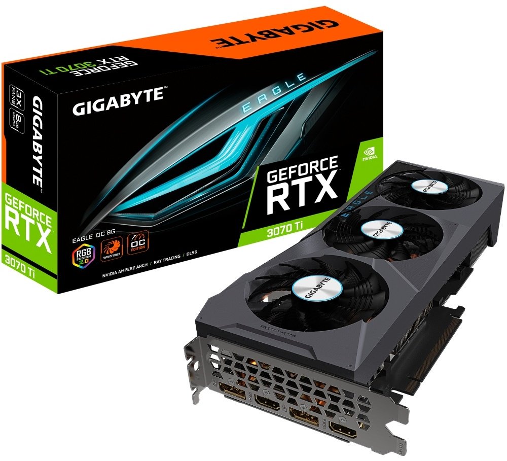 Видеокарта GIGABYTE GV-N307TEAGLE OC-8GD 8 ГБ - ForteMarket Видеокарта GIGABYTE GV-N307TEAGLE OC-8GD 8 ГБ купить,507960