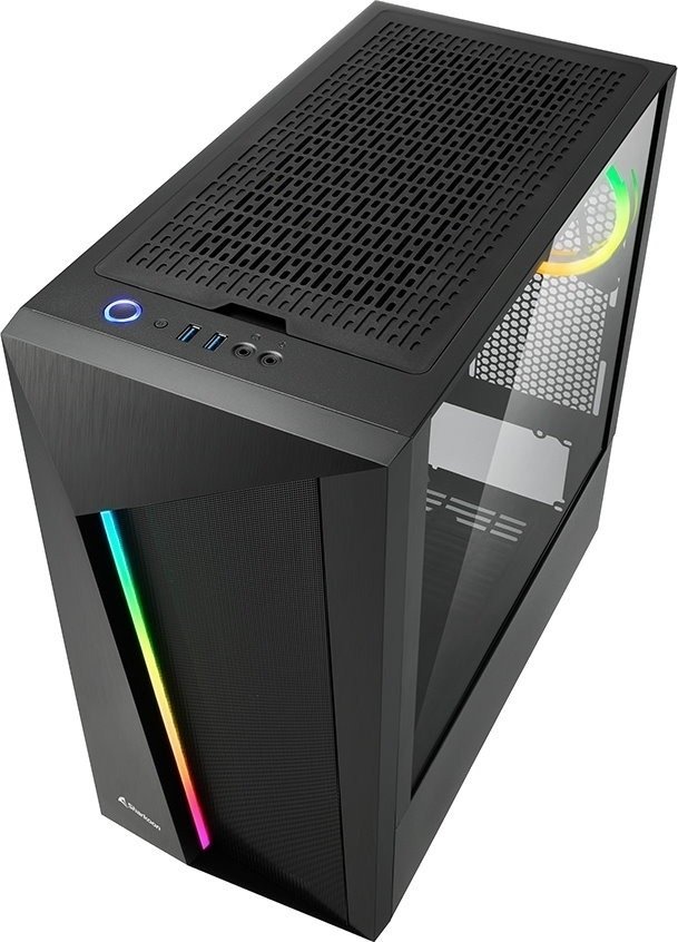 Корпус Sharkoon REV100 RGB черный купить,44990