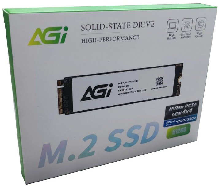 SSD AGI AGI512G44AI818-CB 512 Гб купить,NaN