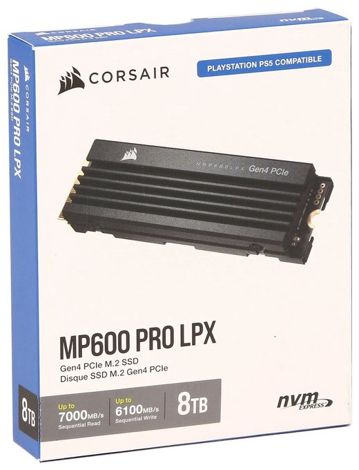 SSD Corsair MP600 PRO LPX/CSSD-F8000GBMP600PLP 8000 Гб купить,NaN