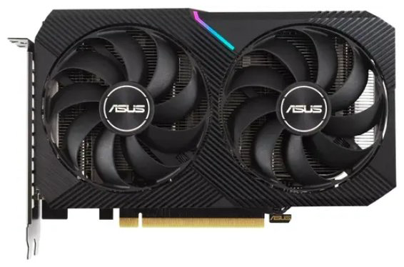 Видеокарта ASUS RTX 3050 DUAL-RTX3050-O8G 8 ГБ - ForteMarket Видеокарта ASUS RTX 3050 DUAL-RTX3050-O8G 8 ГБ купить,252320