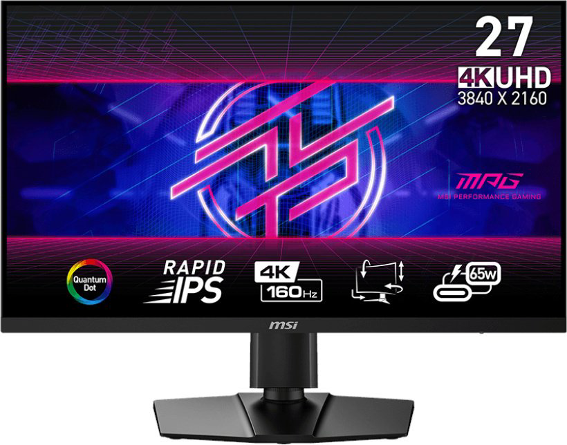 Монитор 27" MSI MPG 274URF QD черный - ForteMarket Монитор 27" MSI MPG 274URF QD черный купить,345960