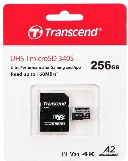 Карта памяти Transcend TS256GUSD340S 256 Гб