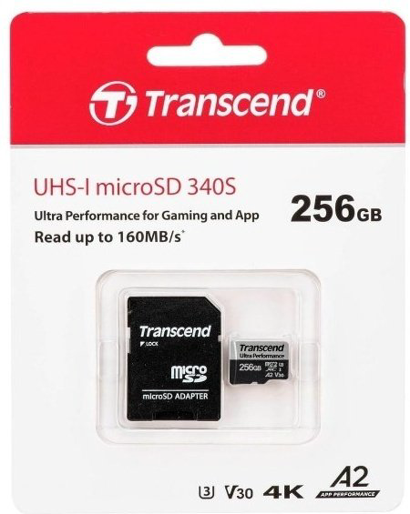 Карта памяти Transcend TS256GUSD340S 256 Гб