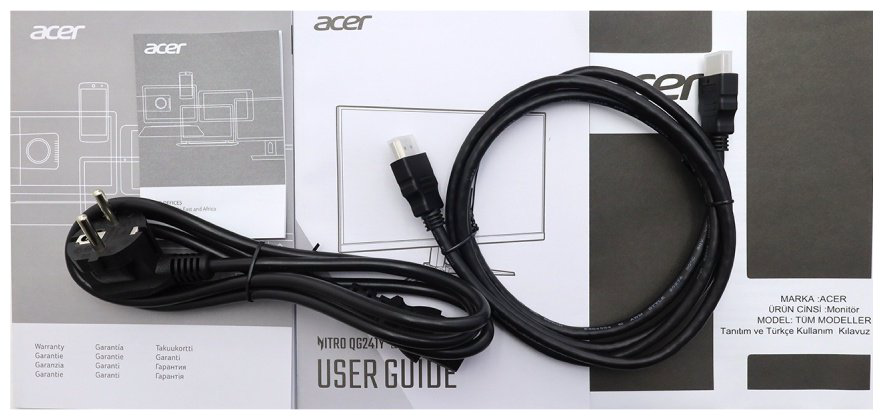 Монитор 23.8" Acer Nitro QG241YEbii UM.QQ1EE.E01 черный купить,NaN